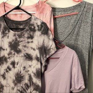 Pink Perfect T shirt v neck and crew